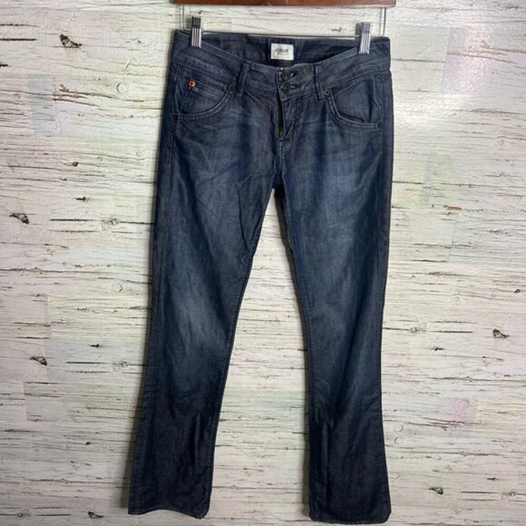 Hudson jeans blue denim flap pocket boot cut size 26 - Picture 1 of 10